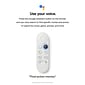 Google Chromecast with Google TV Streaming Media Player, White (GA01919-US)