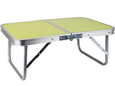 Mind Reader 16 x 23.5 Aluminum/MDF Lap Desk/Laptop Stand With Collapsible Legs, Green (TAFOLAP-GRN)