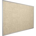 Best-Rite Vin-Tak Vinyl Bulletin Board, Aluminum Trim, Cotton Vinyl, 4H x 4W (311AD-46)