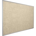 Best-Rite Vin-Tak Vinyl Bulletin Board, Aluminum Trim, Cotton Vinyl, 3H x 4W (311AC-46)