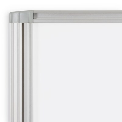 Best-Rite Cubicle Message Whiteboard 24"H x 36"W, Magnetic Porcelain Steel (661AB)