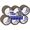 Tape Logic® #291 Industrial Tape, 2.6 Mil, 3 x 55 yds., Tan, 6/Case (T905291T6PK)