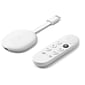 Google Chromecast with Google TV Streaming Media Player, White (GA01919-US)