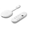 Google Chromecast with Google TV Streaming Media Player, White (GA01919-US)