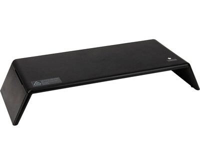 Mind Reader Adjustable Monitor Stand with UV Light Box, Up to 23 Monitor, Black (UVSBMON-BLK)