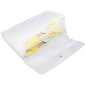 JAM Paper 13 Pocket Plastic Expanding File, Accordion Folders, Coupon Size, 4 1/4 x 6 3/4, Clear, Sold Individually (340133473)
