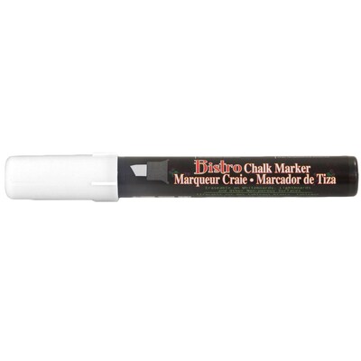 Marvy Uchida® Chisel Tip Erasable Chalk Markers, White, 2/Pack (526483WHa)