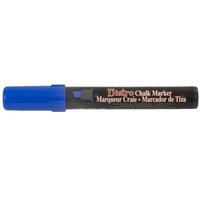 Marvy Uchida® Chisel Tip Erasable Chalk Markers, Blue, 2/Pack (526483BUa)