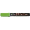 JAM Paper® Chisel Tip Erasable Chalk Marker, Lime Green, Sold Individually (526483LI)