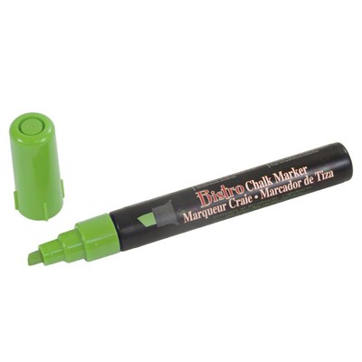 Marvy Uchida® Chisel Tip Erasable Chalk Markers, Lime Green, 2/Pack (526483LIa)