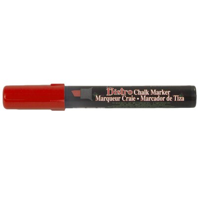 Marvy Uchida® Chisel Tip Erasable Chalk Markers, Red, 2/Pack (526483REa)