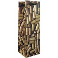 JAM Paper® Design Wine Bags, Corks, 120/Case (678JBBT310)