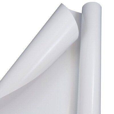 JAM Paper Wrapping Paper, 25 Sq. ft. x 30, White (165S25wh)