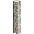 JAM Paper® Industrial Size Wrapping Paper Rolls, Owlie, 1/4 Ream (520 Sq. Ft), Sold Individually (165J32730208)