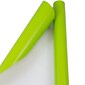JAM Paper® Solid Color Wrapping Paper, 25 Sq. Ft, Lime Green, Glossy Wrapping Paper Roll, Sold Individually (165S25li)