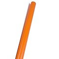 JAM Paper® Solid Color Wrapping Paper, 25 Sq. Ft, Orange, Glossy Wrapping Paper Roll, Sold Individually (165S25or)