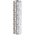 JAM Paper® Industrial Size Wrapping Paper Rolls, Nautical, 1/4 Ream (520 Sq. Ft), Sold Individually (165J33930208)
