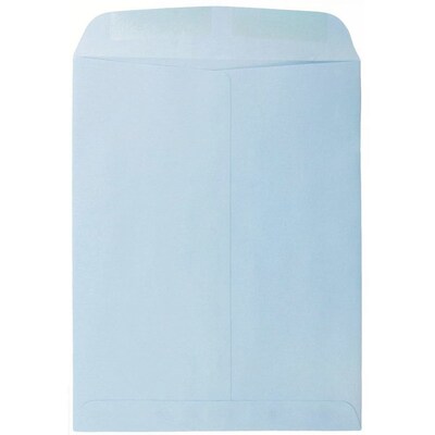 JAM Paper 9 x 12 Open End Catalog Envelopes, Baby Blue, 50/Pack (1532565i)