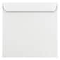 JAM Paper 11.5" x 11.5" Large Square Invitation Envelopes, White, Bulk 250/Box (3992321H)