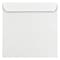 JAM Paper 11.5 x 11.5 Large Square Invitation Envelopes, White, 100/Pack (03992321B)