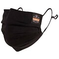 Ergodyne Skullerz Reusable Cloth Face Cover Mask, One Size, Black, 12/Pack (48830)