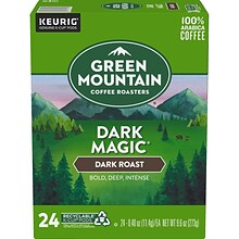 Green Mountain Dark Magic Coffee Keurig® K-Cup® Pods, Dark Roast, 24/Box (4061)