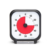 Time Timer 60 Minute Visual Timer 3, Plastic (TTMTT03BW)
