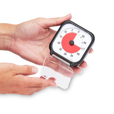 Time Timer 60 Minute Visual Timer 3", Plastic (TTMTT03BW)