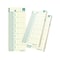 Acroprint Authentic Time Card for ES700/ES900/Green Time Clock, 100/Pack (01-0296-003)