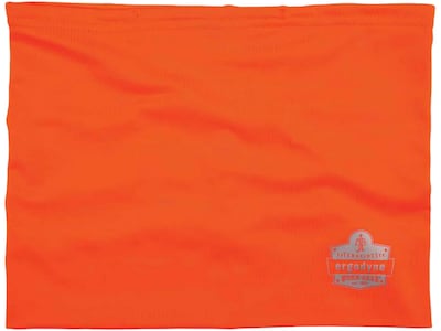 Ergodyne Chill-Its Cooling High Visibility Sweatband, Orange, Small/Medium (42146)