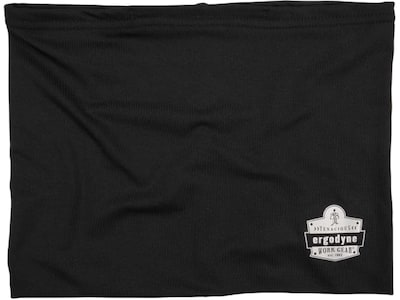 Ergodyne Chill-Its Cooling High Visibility Sweatband, Black, Large/Extra-Large (42143)