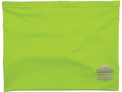 Ergodyne Chill-Its High Visibility Sweatband, Lime, Small/Medium (42144)