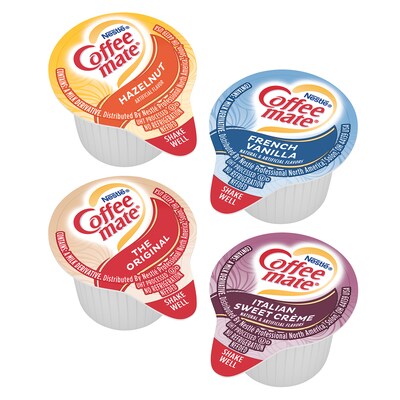 Coffee mate Variety Pack Singles Original Liquid Creamer, 4/Pack (283-00012)