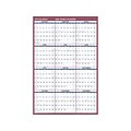 2022 AT-A-GLANCE 36 x 24 Yearly Calendar, Extra Large, White/Red/Blue (PM212-28-22)