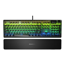 SteelSeries Apex Wired Gaming Keyboard, Black (64532)