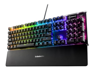SteelSeries Apex Wired Gaming Keyboard, Black (64532)