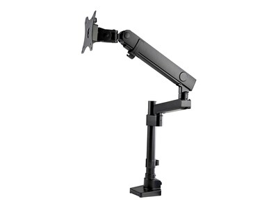 StarTech.com Desk Mount Monitor Arm - Full Motion Single Pole up to 8kg VESA Display - C-Clamp/Grommet, Up 35", Black