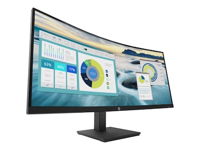 HP P34hc G4 21Y56AA#ABA 34 LED Monitor, Black