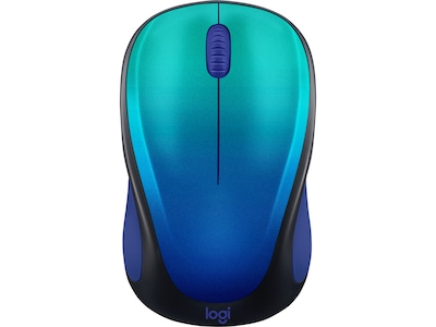 Logitech Design Collection Limited Edition 910-006118 Wireless Optical Mouse, Blue Aurora