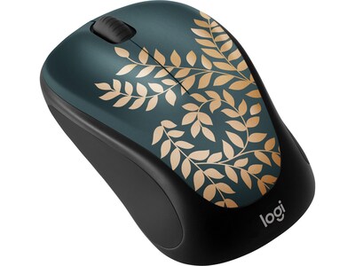 Logitech Design Collection Limited Edition 910-006117 Wireless Optical Mouse, Golden Garden