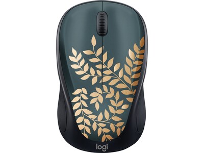 Logitech Design Collection Limited Edition 910-006117 Wireless Optical Mouse, Golden Garden