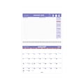 2022 AT-A-GLANCE 8.5 x 11 Monthly Calendar, White/Red/Purple (PM170-28-22)