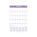2022 AT-A-GLANCE 30 x 20 Monthly Calendar, White/Red/Purple (PM4-28-22)