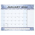 2022 AT-A-GLANCE 17 x 21.75 Monthly Calendar, Slate Blue (89701-22)