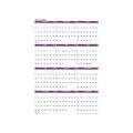 2022 AT-A-GLANCE 36 x 24 Yearly Calendar, Extra Large, White/Red/Purple (PM12-28-22)