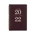 2022 AT-A-GLANCE 5.75 x 8.5 Weekly/Monthly Planner, Signature, Maroon (YP200L-5022)