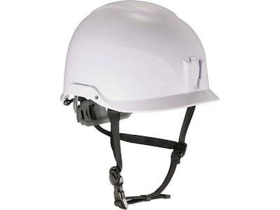 Ergodyne Skullerz 8974 Class E Safety Helmet with MIPS Technology, 6-Point Suspension, White (60200)