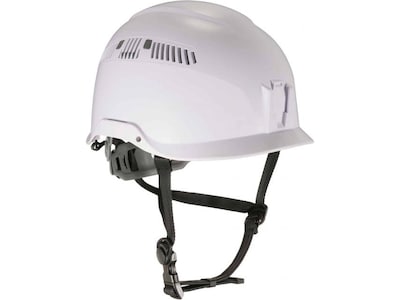 Ergodyne Skullerz 8975 Class C Safety Helmet with MIPS Technology, 6-Point Suspension, White (60204)