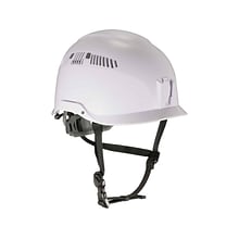 Ergodyne Skullerz 8975 Class C Safety Helmet with MIPS Technology, 6-Point Suspension, White (60204)