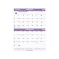 2022 AT-A-GLANCE 29 x 22 Monthly Wall Calendar, White/Red/Purple (PM9-28-22)